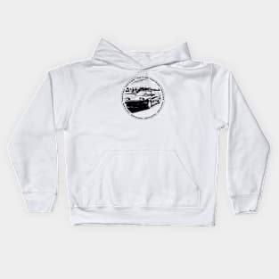 TOYOTA MR2 MK1 Black 'N White 4 Kids Hoodie